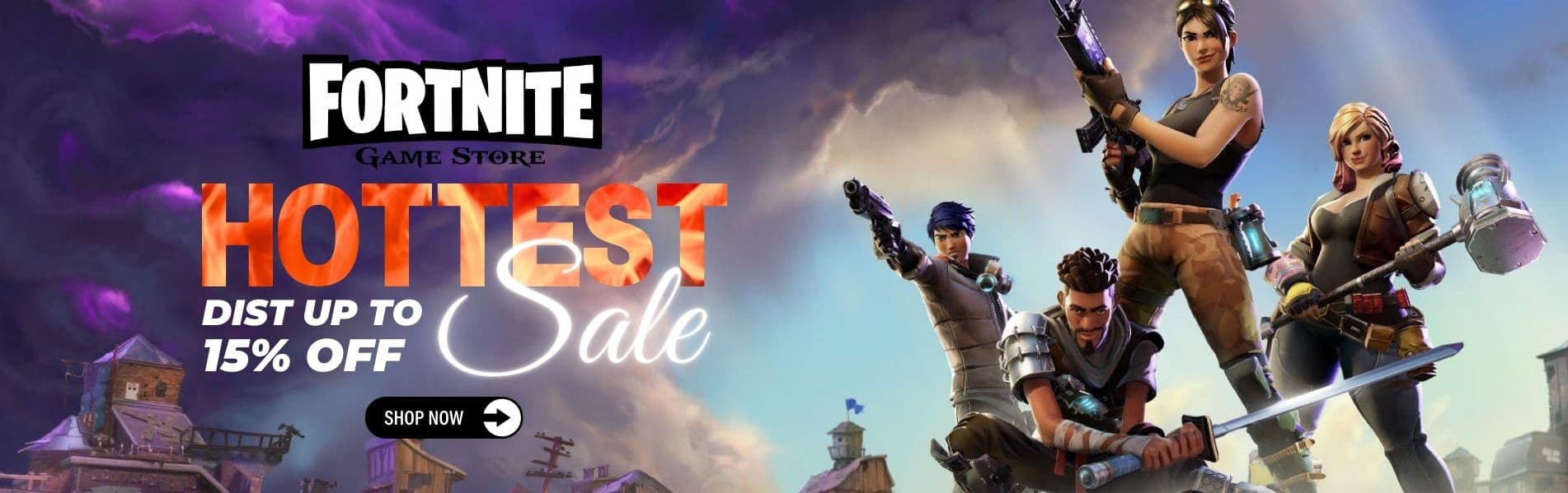 Fornite Game Store Banner