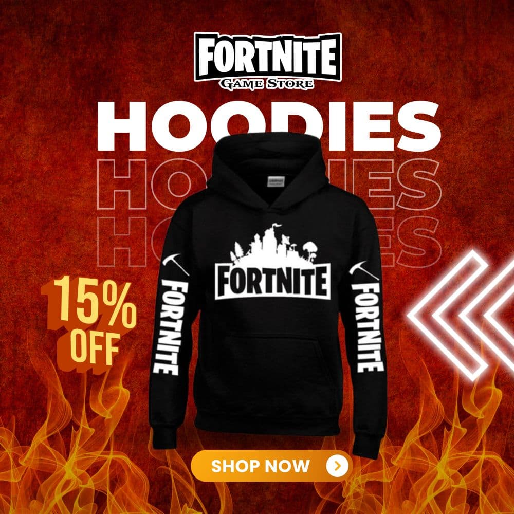 Fornite Game Store Hoodie Collection