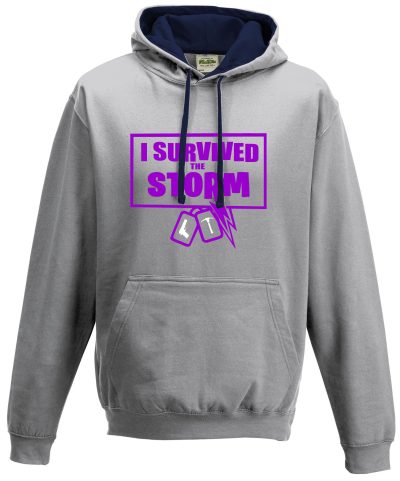 Fortnite 'I survived the storm' Contrast Hoodie