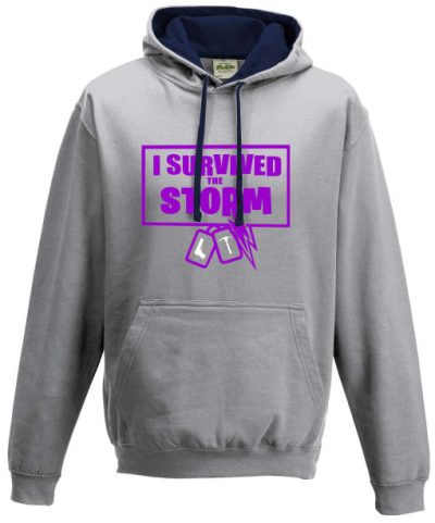 Fortnite 'I survived the storm' Contrast Hoodie